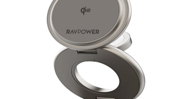 RAVPower RP-WC1008 Premium Foldable 3 in 1 Wireless Charger 15W