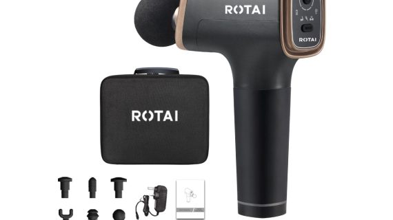 ROTAI/Big Massage Gun/3Modes/6Attachment