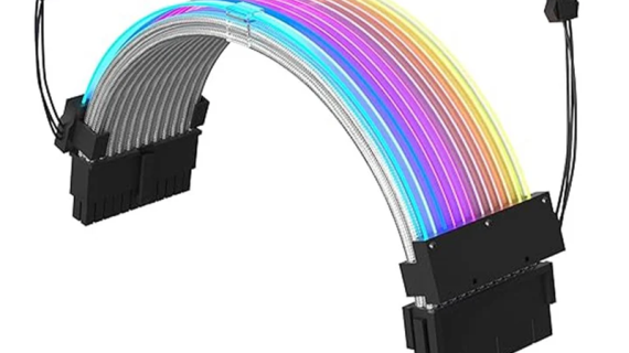 Redragon GCP06, 24-PIN ARGB Lighting Power Extension Cable - Black