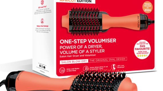 Revlon, One-Step Hair Dryer And Volumiser Apricot Edition, 1000W