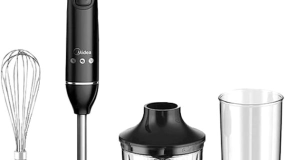 Midea Hand Blender With Chopper MJBH6001W