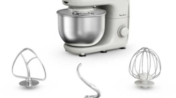 Moulinex Bake Essential Stand Mixer 4.8 Liters 800 Watts - QA160127