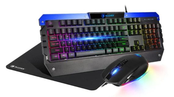 Sades Gaming Combo Battle Ram (Keyboard, Mouse & MousePad)