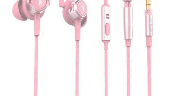 Sades 10643, Gaming Earphones Wings 20 - Pink