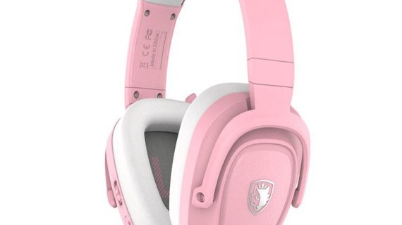 Sades SA-732 Zpower Multiplatform Gaming Headset - Pink