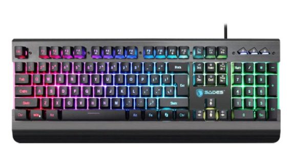 Sades SA-KB105, Gaming Keyboard Neo Whistle RGB