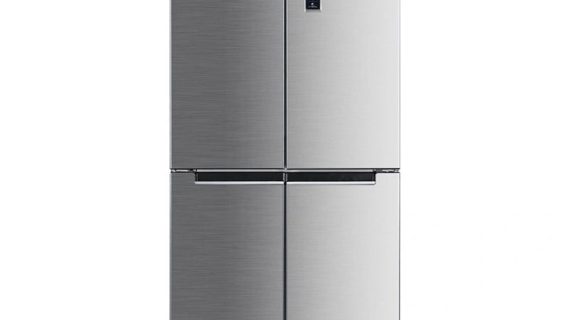 Sharp French Door Refrigerator 401 Liters, Inox - SJ-FH560KW-HS3