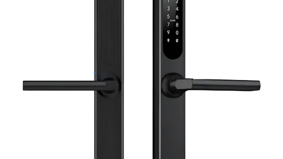 Smart Handle Door Lock S35 with TTLock App – Fingerprint, PIN & RFID for Aluminum and Iron Doors