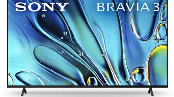 Sony Bravia 3 55-Inch 4K UHD LED Google TV with Dolby Vision – Black (K-55S30)