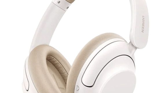 UGREEN HP202, HiTune Max5 Hybrid Active Noise-Cancelling Headphones - White