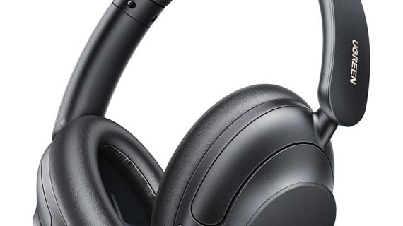 UGREEN HP202, HiTune Max5 Hybrid Active Noise-Cancelling Headphones - Black