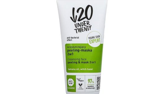 Under Twenty, Cleansing Face Peeling & Mask 2-in-1 - 100ml