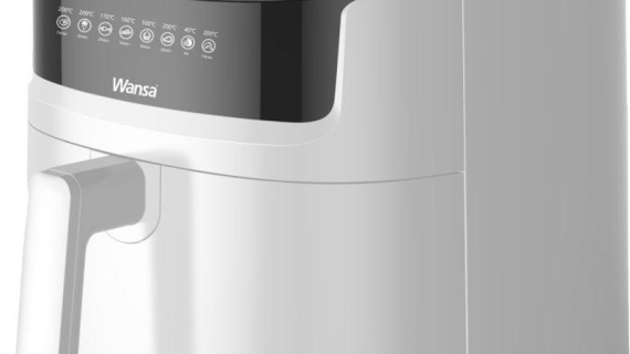 Wansa Air Fryer – 1800W, 6.5L, Digital Touch Display, 8 Presets