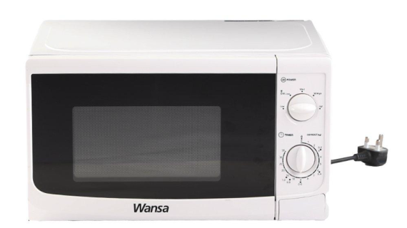 Wansa, Microwave MM720CWW – 20L Capacity, 700W Power, Manual Control, White