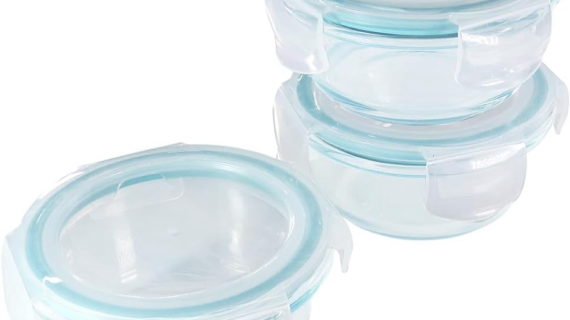 Westinghouse, 3-Piece Round Glass Storage Set
