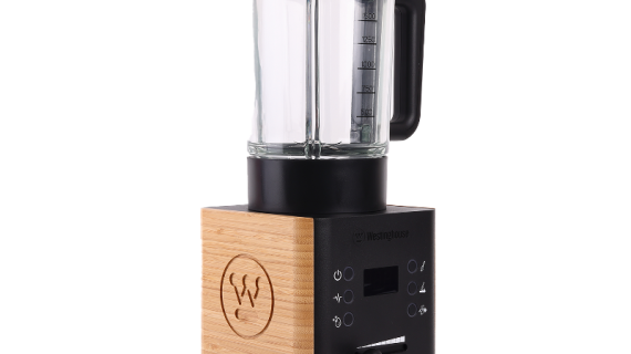 Westinghouse Bamboo Blender with 1.75L Glass Jar & Preset Programs (1000W)
