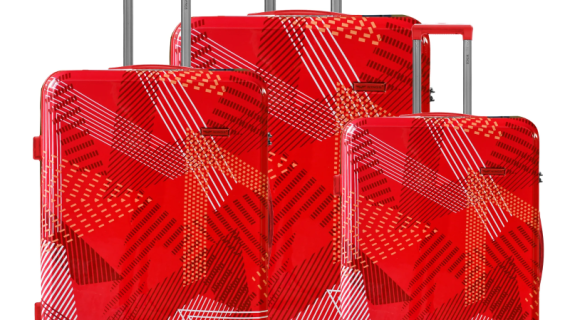 Wings, Spectrum 3Pc PP Luggage Set (20/24/28")