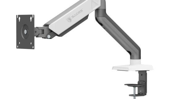 Sades Viper SA MA01 Single Monitor Mount Arm Max size 32inch 9KG Per ARM White