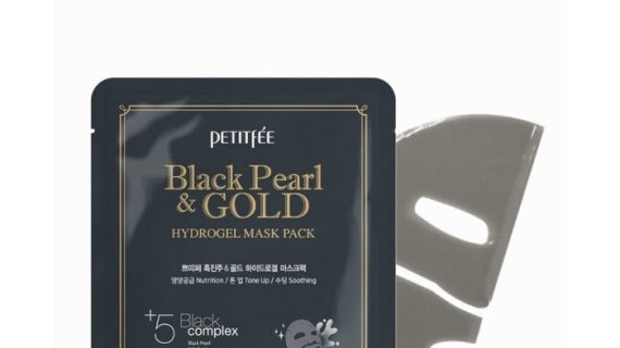 Black Pearl & Gold Hydrogel Mask