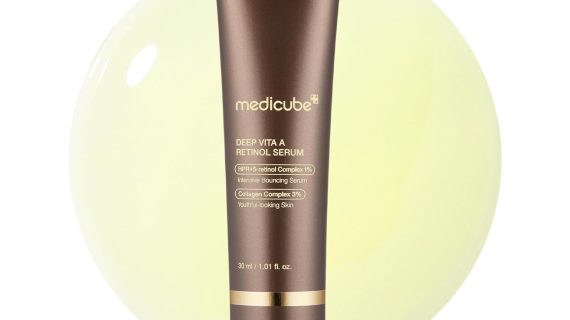 Medicube Deep Reviving Bakuchiol Retinol Facial Serum - Anti-Aging 4th Gen Retinol & Bakuchiol - Targets Fine Lines, Uneven Skin Tone, Blemish Scars - Korean Skin Care, Low Irritant, 1.01 oz