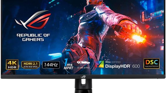 ASUS ROG Swift PG329Q HDMI 2.1 Gaming Monitor (32inch 4K, 144Hz, 1ms)
