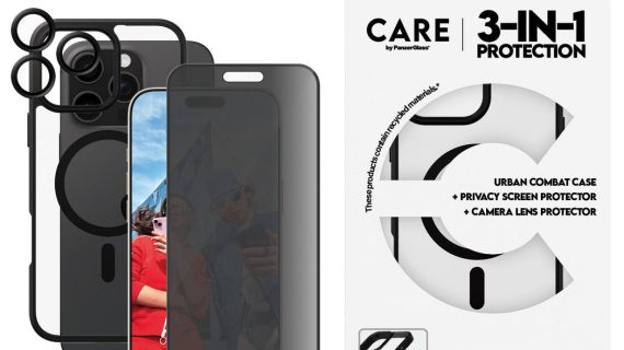 PanzerGlass® B1360+P2864+1284, Flagship 3-in-1 Privacy Bundle iPhone 16 Pro Max