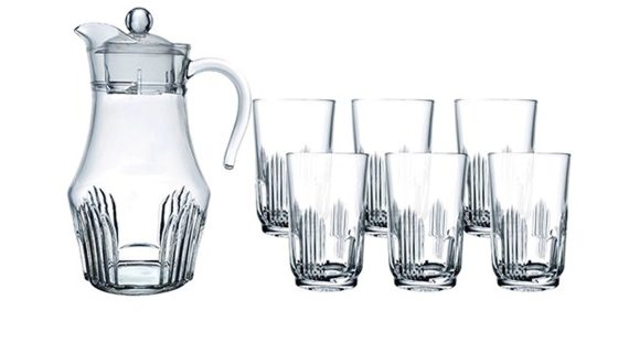 Arcopal Orient Water Set – 7 Pieces (L4986)