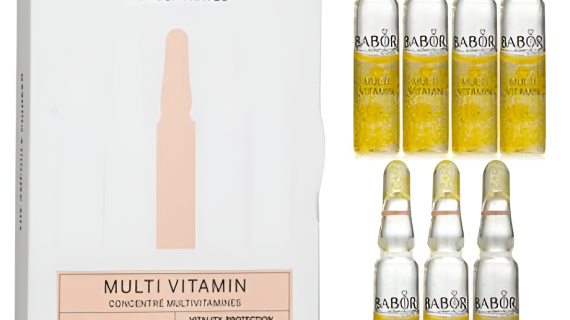 BABOR Multi Vitamin Ampoule Concentrates – 7x2ml-Skin Renewal & Vitality Boost (Unisex)