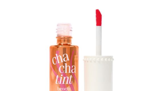 BENEFIT COSMETICS CHA CHA TINT MANGO TINTED LIP & CHEEK STAIN 6ML WOMEN
