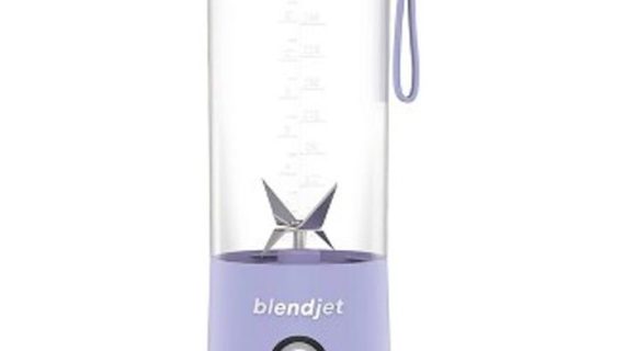 Blendjet V2 Portable Blender 16oz, Smoothie Maker, Fruit Blender, BPA-Free, 475ml, 200W, Sports Bottle, USB-C Rechargeable - Lavender
