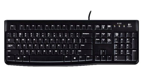 Logitech K120 Wired Keyboard - AR/EN