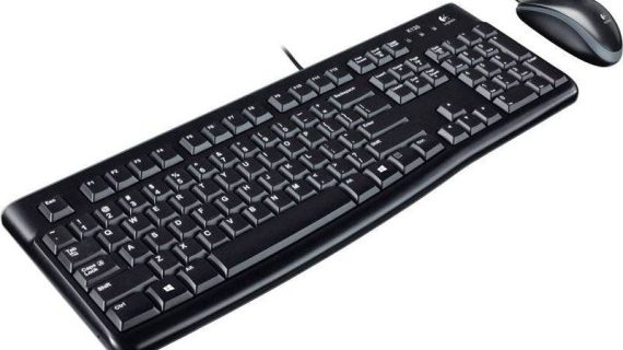 Logitech MK120 Wired Keyboard & Mouse - Arb/Eng