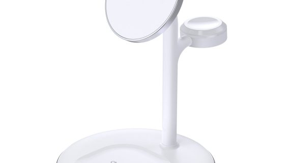 Choetech Magleap Duo 3in1 Magnetic wireless charger station for iPhone 12/13/14 series,AirPods Pro with Iwatch holder