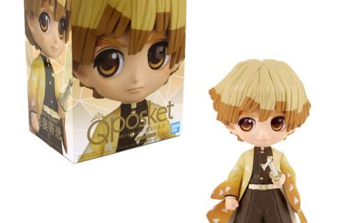 Demon Slayer Q Posket Petit Vol.6 B: Zenitsu Agatsuma Figure