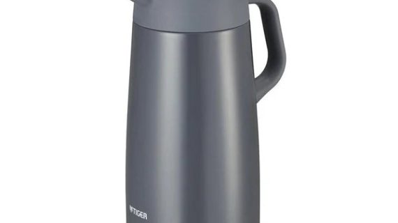Tiger 2L Practical Stainless Steel Kettle with Heat and Cold Insulation - Grey