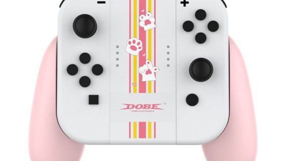 DOBE Charging Grip For N-Switch -Joy-Con (Pink)