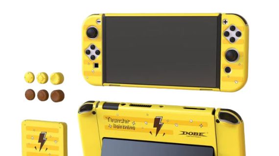 DOBE Protection Kit for Switch OLED - Yellow