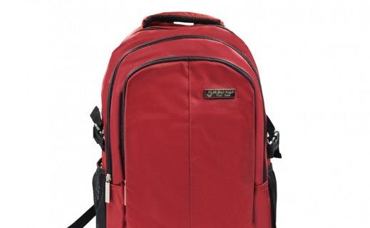Polo Backpack Club Genius Soft Waterproof - 19 Inch - Red
