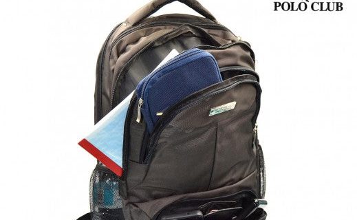 Polo Backpack Club Excellent Soft Waterproof - 19 Inch - Brown