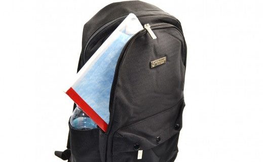 Polo Backpack Club Greative Soft Waterproof - 19 Inch - Black / purple