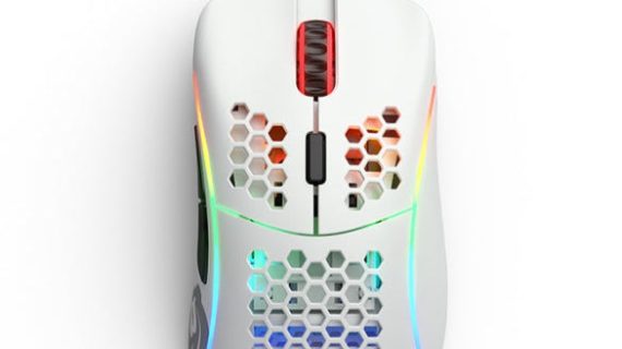 Glorious Model D Minus Gaming Mouse - Matte White