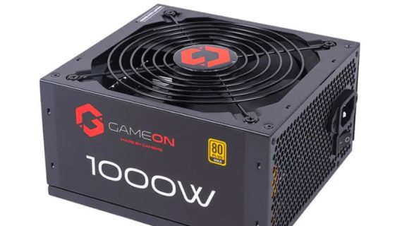 GAMEON - SPY2 ATX 1000 WATTS 80 PLUS Gold Value Gaming Power Supply - Black