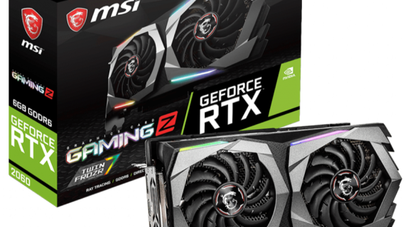 MSI VGA GeForce RTX 2060 Gaming Z 6G Graphic Card