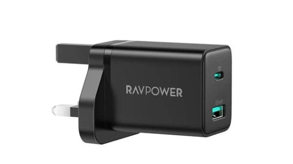 Ravpower Power 30W RP-PC170B Wall Charger Black