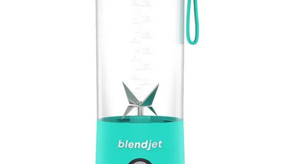 Blendjet V2 Portable Blender 16oz, Smoothie Maker, Fruit Blender, BPA-Free, 475ml, 200W, Sports Bottle, USB-C Rechargeable- Mint