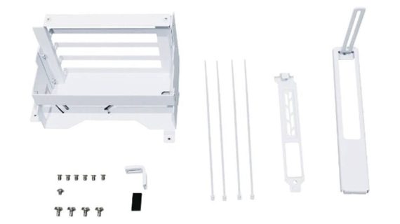 LIAN LI O11D EVO XL Upright GPU Bracket - White