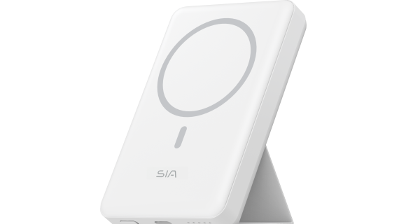 SIA PB2001 10000mAh wireless with holder 38.5WH WHT