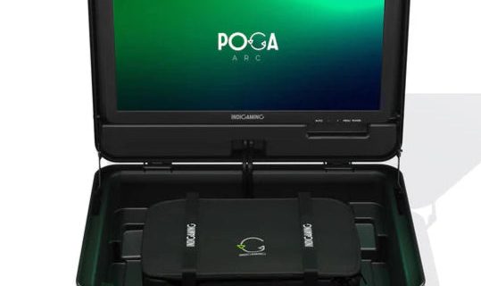 INDIGAMING POGA ARC MONITOR - BLACK