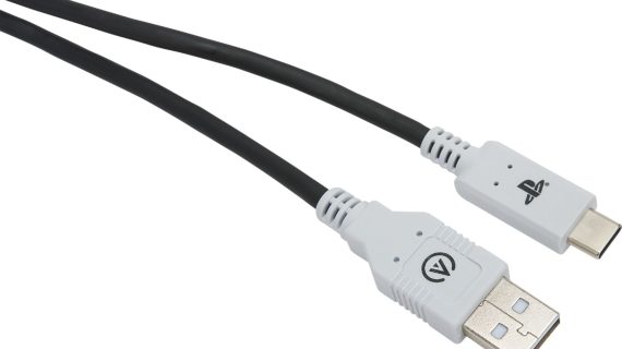 PowerA - Cable for PlayStation 5 - USB-C for PS5 / DualSense