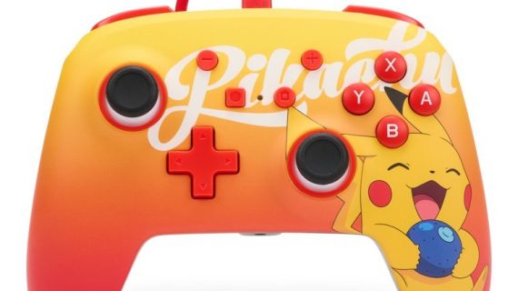 PowerA Pokémon Enhanced Wired Controller for Nintendo Switch - Oran Berry Pikachu